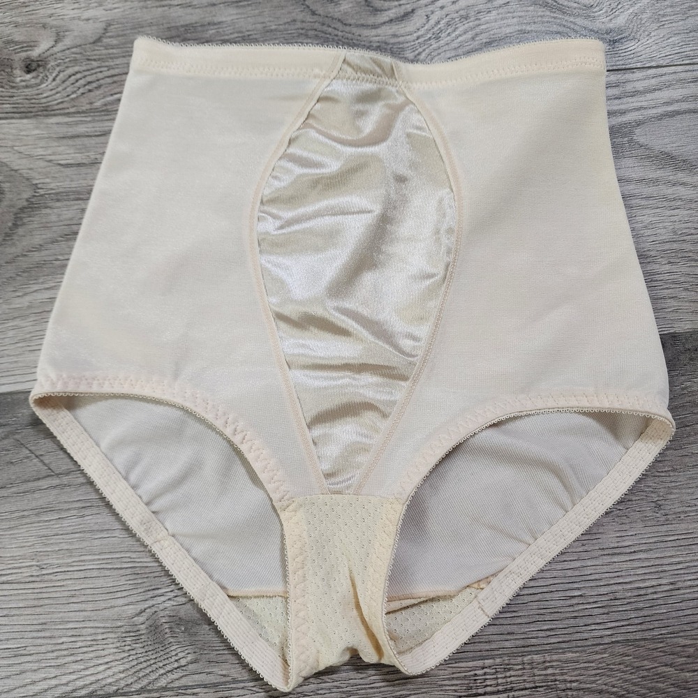 Vtg Cupid 2196 Girdle Shapewear Beige‎ Women's Size L USA Made NWOT